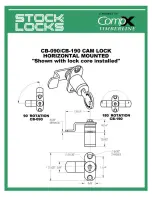 Stock Loks CB-090 Instruction Sheet preview