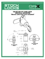 Preview for 1 page of Stock Loks CB-097 Instruction Sheet