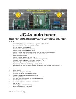 Stockcorner JC-4s Manual preview