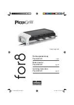 Preview for 2 page of stockli PizzaGrill for8 Operating Instructions Manual