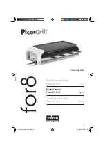 Preview for 20 page of stockli PizzaGrill for8 Operating Instructions Manual