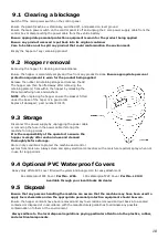 Предварительный просмотр 10 страницы Stocks AG Fan Jet Mini 130 Original Operating Manual And Parts List