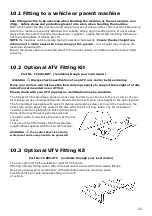 Предварительный просмотр 11 страницы Stocks AG Fan Jet Mini 130 Original Operating Manual And Parts List