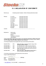 Preview for 4 page of Stocks AG FAN JET PRO 130 Original Operating Manual And Parts List