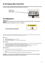 Preview for 8 page of Stocks AG FAN JET PRO 130 Original Operating Manual And Parts List