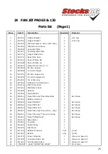 Preview for 25 page of Stocks AG FAN JET PRO 130 Original Operating Manual And Parts List