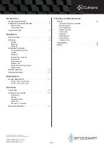 Preview for 3 page of STODDART CR.GC1.L.RC.L Specification, Installation And Operation Manual