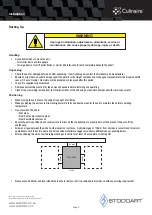 Preview for 7 page of STODDART CR.GC1.L.RC.L Specification, Installation And Operation Manual