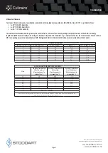 Preview for 10 page of STODDART CR.GC1.L.RC.L Specification, Installation And Operation Manual