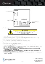 Preview for 14 page of STODDART CR.GC1.L.RC.L Specification, Installation And Operation Manual