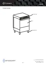 Preview for 6 page of STODDART Culinaire EVO40ST Specification, Installation And Operation Manual