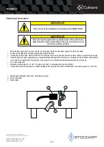 Preview for 9 page of STODDART Culinaire EVO40ST Specification, Installation And Operation Manual