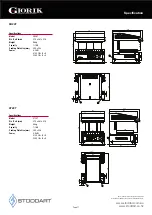 Предварительный просмотр 12 страницы STODDART Giorik Hi Lite SRE1210T Specification, Installation & Operation Manual