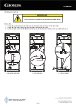 Preview for 20 page of STODDART Giorik Minitouch KM061WT Specification, Installation & Operation Manual