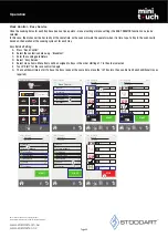 Preview for 41 page of STODDART Giorik Minitouch KM061WT Specification, Installation & Operation Manual