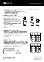 Preview for 66 page of STODDART Giorik SEH061WT Specification, Installation & Operation Manual