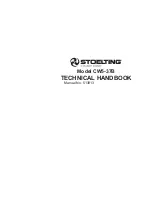 Предварительный просмотр 1 страницы Stoelting CW5-37B Technical Handbook