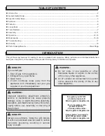 Preview for 2 page of STOK Gridiron STC1150 Operator'S Manual