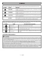 Preview for 5 page of STOK GRIDIRON STG1050 Operator'S Manual