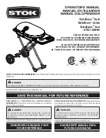 STOK GridIron STG1150HD Operator'S Manual предпросмотр