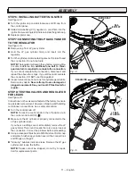 Предварительный просмотр 11 страницы STOK GridIron STG1150HD Operator'S Manual