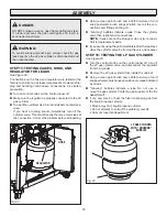 Предварительный просмотр 18 страницы STOK Quattro SGP4032N Operator'S Manual