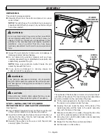 Preview for 10 page of STOK QUATTRO SGP4033N Operator'S Manual