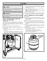 Preview for 18 page of STOK QUATTRO SGP4033N Operator'S Manual