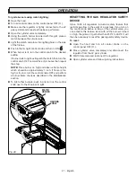 Preview for 21 page of STOK QUATTRO SGP4033N Operator'S Manual