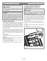 Preview for 23 page of STOK QUATTRO SGP4033N Operator'S Manual