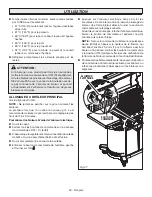 Preview for 46 page of STOK QUATTRO SGP4033N Operator'S Manual