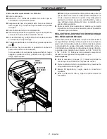 Preview for 73 page of STOK QUATTRO SGP4033N Operator'S Manual