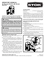 STOK SGA3070 Operator'S Manual preview