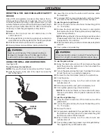 Предварительный просмотр 21 страницы STOK SGP2220 Operator'S Manual