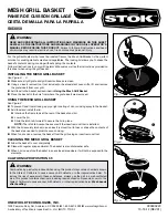 STOK SIS3050 Quick Start Manual preview