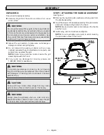 Предварительный просмотр 8 страницы STOK TOURIST STG1001HD Operator'S Manual