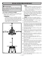 Предварительный просмотр 39 страницы STOK TOURIST STG1001HD Operator'S Manual