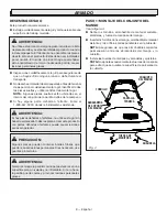 Предварительный просмотр 44 страницы STOK TOURIST STG1001HD Operator'S Manual