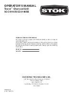 Предварительный просмотр 20 страницы STOK Tower SCC0140 Operator'S Manual