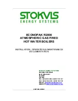 STOKVIS ENERGY SYSTEMS ECONOPAK R2000 Installation, Operation & Maintenance Documentation preview