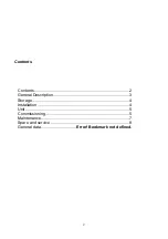 Предварительный просмотр 2 страницы STOKVIS ENERGY SYSTEMS ECONOPRESS EP 1 Operating And Maintenance Instructions Manual