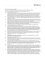 Preview for 3 page of Stoll CMS 502 HP+ Operating Instructions Manual