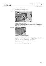 Preview for 39 page of Stoll CMS 502 HP+ Operating Instructions Manual