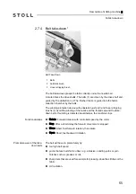 Preview for 55 page of Stoll CMS 502 HP+ Operating Instructions Manual