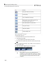 Preview for 110 page of Stoll CMS 502 HP+ Operating Instructions Manual