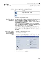 Preview for 115 page of Stoll CMS 502 HP+ Operating Instructions Manual