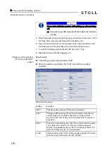 Preview for 116 page of Stoll CMS 502 HP+ Operating Instructions Manual
