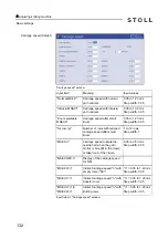 Preview for 132 page of Stoll CMS 502 HP+ Operating Instructions Manual