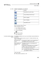 Preview for 169 page of Stoll CMS 502 HP+ Operating Instructions Manual