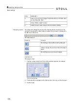 Preview for 178 page of Stoll CMS 502 HP+ Operating Instructions Manual